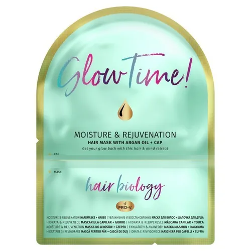 Hair Biology Haarkur - Moisture & Rejuvenation + Haube - 20ml