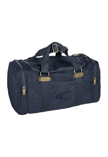 camel active Journey Herren Reisetasche Weekender Groß Blau - Herren-Gürtel: Große, robuste Reisetasche mit flexiblem Tragekomfort durch verstellbare Schulterriemen – ideal für Kurzreisen und Abenteuer.