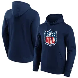 Fanatics Hoodie NFL Splatter Crest blau XL - Herren-Sweatshirt aus 80% Baumwolle und 20% Polyester, bequem und stylisch für jeden NFL-Fan.