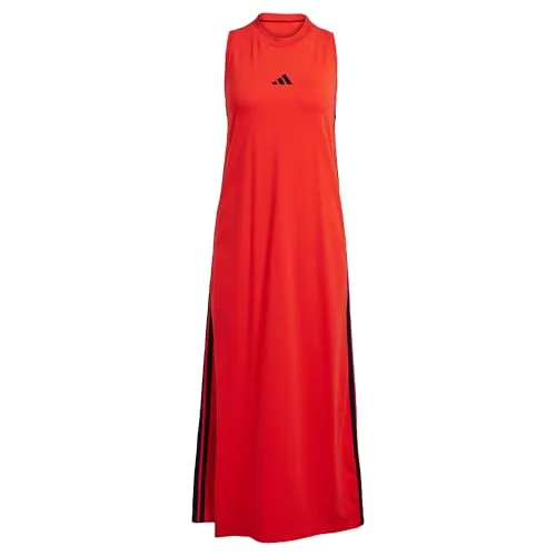 adidas Sportswear Shirtkleid W 3S SJ DRE in rot von adidas