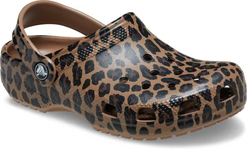 Crocs Classic Animal Clog – Bequemer Sommerschuh mit Fersenriemen für Kinder - Idealer Strandschuh für Kinder: Die Crocs Clogs bieten sicheren Halt dank Fersenriemen und hohe Rutschfestigkeit. Perfekt für den Kindergarten – bequem und modisch zugleich!