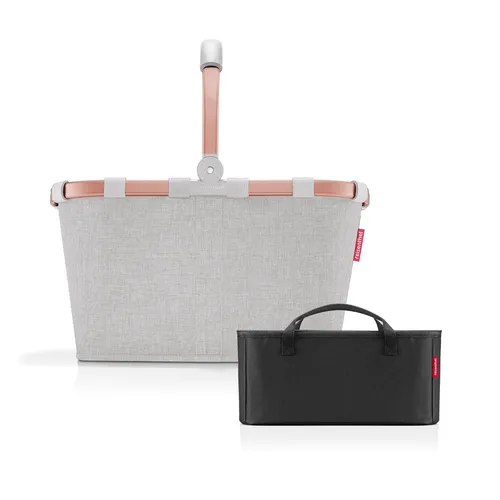 reisenthel Carrybag Frame Twist Sky Rose + Organizer Black