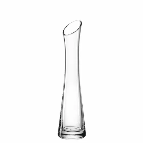 montana Blumenvase aus Glas - Dekovase 25,5 cm - Elegante Blumenvase aus klarem Kalk-Natron-Glas, ideal für dekorative Arrangements. Mit ihrer transparenten Optik setzt sie Blumen wunderschön in Szene.