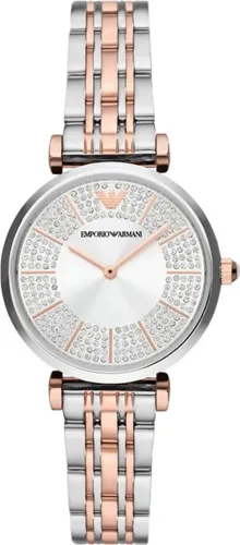 Damenarmbanduhr Emporio Armani AR11537 – Elegante Luxuszeitmesser für Frauen - Kategorie: Armbanduhren, kratzfestes Edelstahl-Gehäuse und 30 m Wasserdichtigkeit machen diese Uhr zum perfekten Begleiter für jeden Anlass.