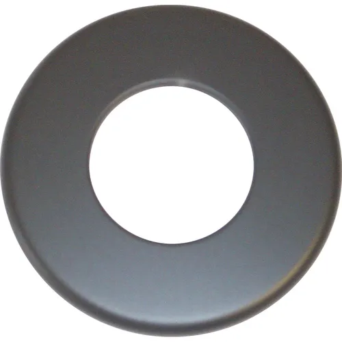 FireFix Mauer Rosette Ø 80mm schwarz Rohr Ofen Kamin Rohrrosette Ofenrohrrosette