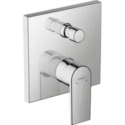 hansgrohe Vernis Shape Fertigmontageset 71468000 Unterputz-Wannenarmatur, chrom