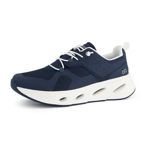 tenhaag Damen Low-Top Sneaker - Atmungsaktive Sportschuhe in Blau (Ocean) - Damen-Sneaker mit antimikrobiellem Meshfutter und leichtem EVA-Gummi für höchsten Tragekomfort und optimale Belüftung.