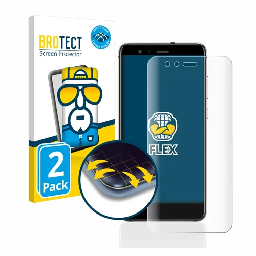 Full-Cover Schutz Folie für Huawei P10 Lite 3D Curved Edge Display 2x