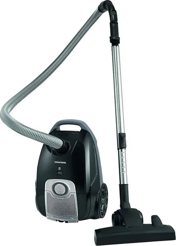 Grundig VCC 3851 Bodenstaubsauger - 800W - Schwarz - Staubsauger mit 2,1 l Staubvolumen und HEPA-12-Filter für allergikerfreundliche Reinigung. Ideal für alle Bodenbeläge dank Kombibürste und 7,5 m Aktionsradius. Zubehör inklusive!