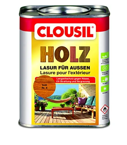 Aqua Clou Holzlasur für Außen von CLOU