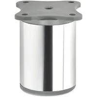 SOTECH Möbelfuß DAP II Ø40 mm Höhe 60 mm Chrom Poliert Höhenverstellbar