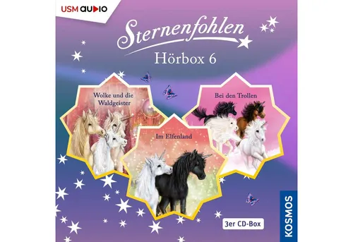 United Soft Media Hörspiel Die große Sternenfohlen Hörbox Folgen 16-18 (3 Audio CDs)