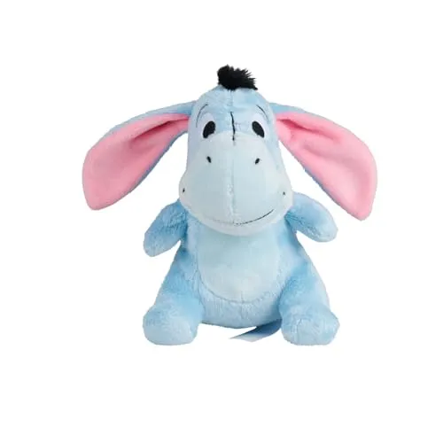 Produktbild Disney I-Aah Mini Plüschfigur 15 cm – Kuscheltier Esel zum Sammeln und Spielen, weicher Stoff, detailreicher Charakter, Fanartikel für Kinder und Disney Fans