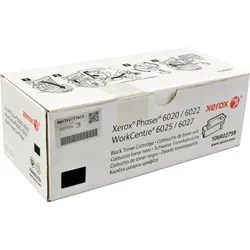 Xerox Toner 106R02759 - Original Schwarztoner, hohe Kapazität für bis zu 2.000 Seiten, kompatibel mit Phaser und WorkCentre Druckern