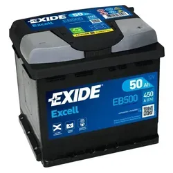 Exide EB500 Excell 12V 50Ah Autobatterie