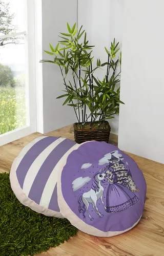 Zierkissen Lila von TiCAA