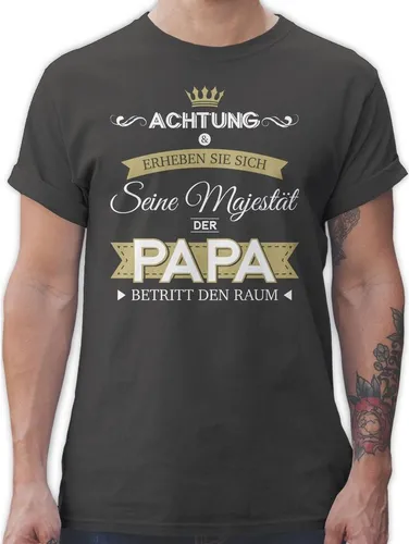 Shirtracer T-Shirt Seine Majestät der Papa Papa