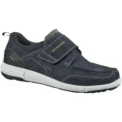 Josef Seibel Herren Kletthalbschuhe Enrico 24 - Herren-Sneaker mit Klettverschluss, ideal für normalen Fuß, flexibles Nubukleder und hohe Strapazierfähigkeit durch Strobel-Machart.