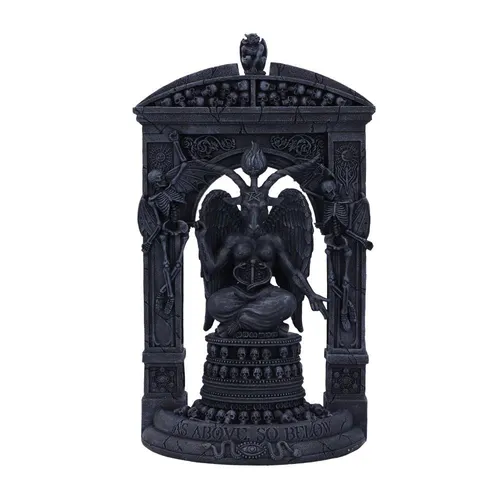 Nemesis Now Baphomet's Temple Ornament, Grey, 28cm