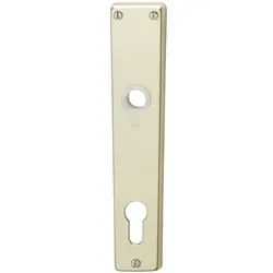 GRUNDMANN Langschilder WG - Vierkantstift: ohne ; neusilber eloxiert ; PZ 88