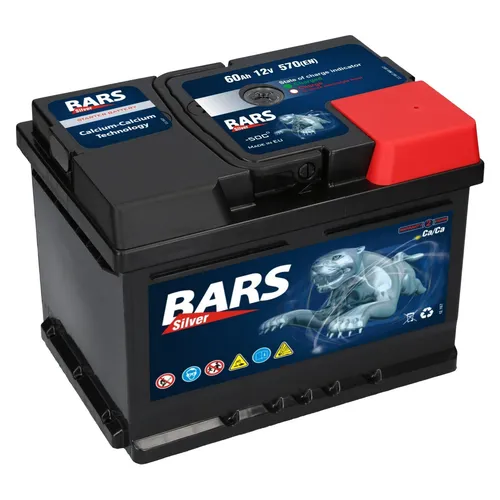 Bars Silver 12V 60Ah 570A Autobatterie