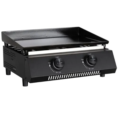 Cozze Gasgrill Plancha G-400 mit 2 Brennern