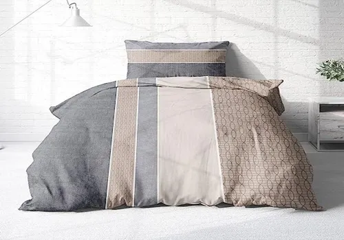 Träumschön Biber Bettwäsche Set 2tlg 135x200 cm – Flauschige Winterbettwäsche in Braun - Bettwäsche-Set aus 100% Baumwolle, atmungsaktiv und hautfreundlich, sorgt für warmen und erholsamen Schlaf. Pflegeleicht und langlebig, ideal für Ihr Schlafzimmer.