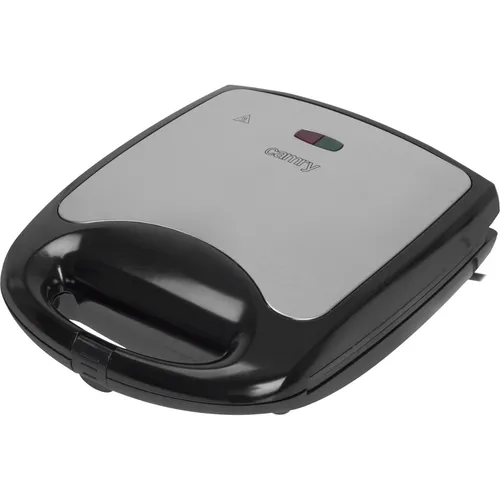 Camry Sandwichtoaster CR 3023 bk gy - Hochwertiger Sandwichmaker, robust und flexibel in der Gestaltung