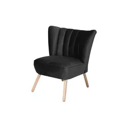 Max Winzer Sessel Alessandro, schwarz - Stylischer Polstersessel in Schwarz, bietet hervorragenden Sitzkomfort und zeitloses Design. Ideal für jedes Wohnambiente und leicht zu pflegen.