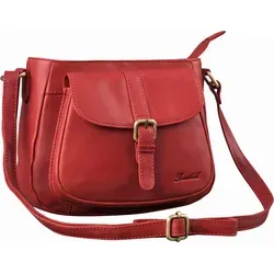 Benthill Damen Handtasche Leder - Vintage Shopper in Rot - Damen-Schultertaschen aus hochwertigem Echt-Leder, robust und elegant im Vintage-Look. Diese große Tasche bietet viel Platz und ist der perfekte tägliche Begleiter.