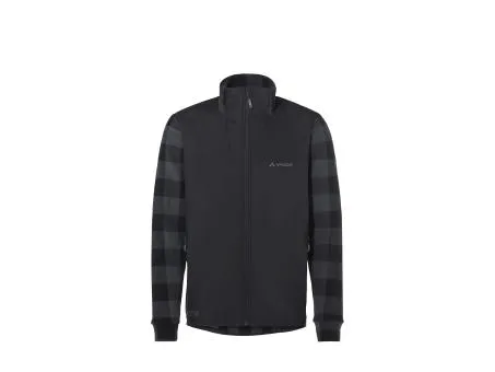 Vaude Minaki Mid Jacket II - Sportliche Fahrradjacke XXL Schwarz - Fleecejacke für Mountainbiker, winddicht und aus recyceltem Polyester. Ideal für sportliche Aktivitäten im Freien. Jetzt im Bergfreunde.de Online-Shop entdecken!