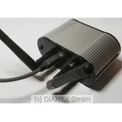 HO HM-DTU - DX-DTU Gateway für Hoymiles, Aluminium - Photovoltaik-Zubehör für die nahtlose WLAN-Integration von Hoymiles®-Wechselrichtern. Professionelle Industriequalität mit OLED-Display zur Leistungsanzeige und Smart Home-Kompatibilität.