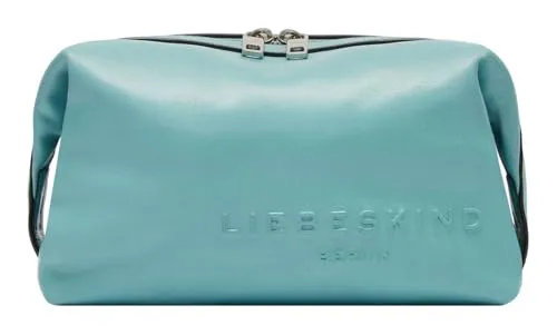 Liebeskind Berlin ELVIRA PAPER TOUCH CRINKLE Pouchette - Damen-Clutch aus weichem Lammleder, ideal für Ordnung in Handtaschen mit großem Hauptfach und stylishen Logoprägung.