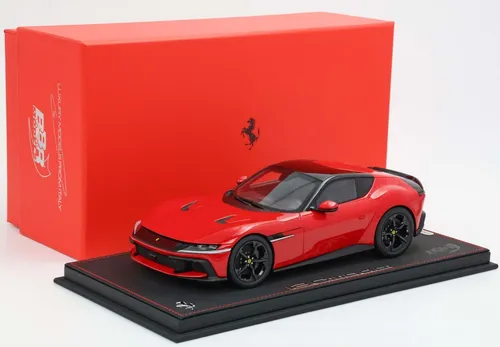 Ferrari 12 Zylinder Coupé Rosso Corsa P18248A BBR 1/18 1:18 + VET