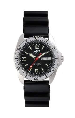 Chris Benz One Medium CBM-S-SI-KB Unisexuhr Taucheruhr