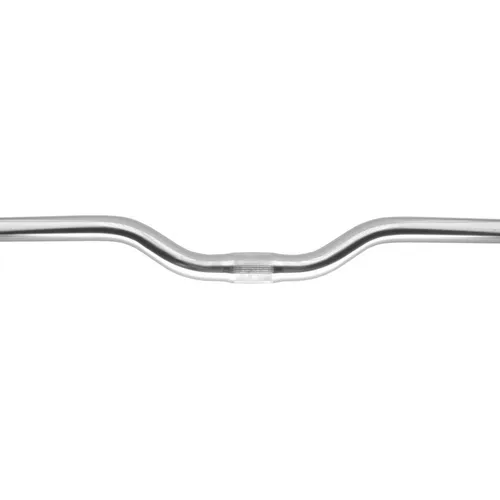 Fahrradlenker Lenker V Bike MTB-AL-154TP Lenkerstange Aluminum silber, 625mm