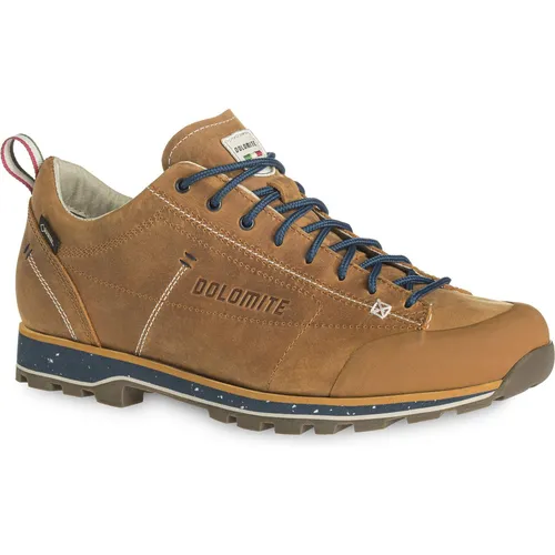Dolomite Schuhe 54 Low FG GTX Golden Yellow - Wanderschuhe mit GORE-TEX-Technologie für wasserdichte Atmungsaktivität und griffiger Vibram® Laufsohle, ideal für Komfort und Halt auf jedem Terrain.