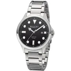 REGENT Herrenuhr F-1453 mit Saphirglas und 10 ATM