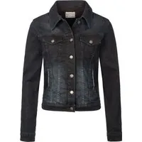 Rock Creek Jeansjacke Regular Fit - Damen Funktionsjacke mit klassischem, geradem Schnitt, zwei Brusttaschen und spitzem Kragen – der lässige Begleiter für jede Gelegenheit.