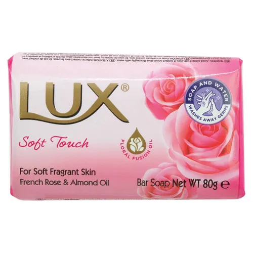 LUX® Seife Stückseife Handseife Soft Touch Französische Rose 80 g