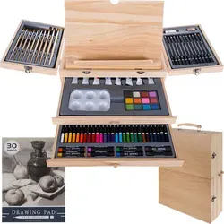 Komplettes Malset im Koffer für Kinder 83 Einzelteile 19179