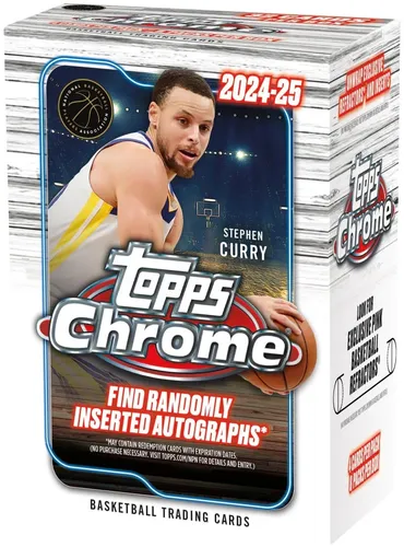 Topps Chrome Basketball NBA Value Box 2024-25