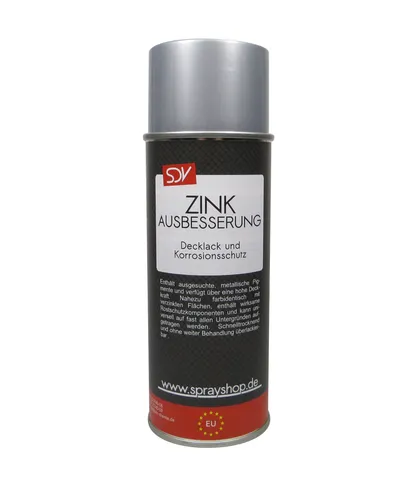 1x 400ml ZINKAUSBESSERUNGSSPRAY wie FEUERVERZINKT Zink-Ausbesserungs-Spray