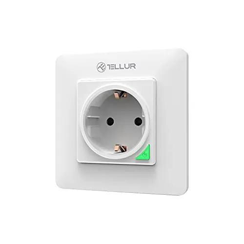 Tellur Smart WiFi Steckdose 3000W, 16A, Weiß