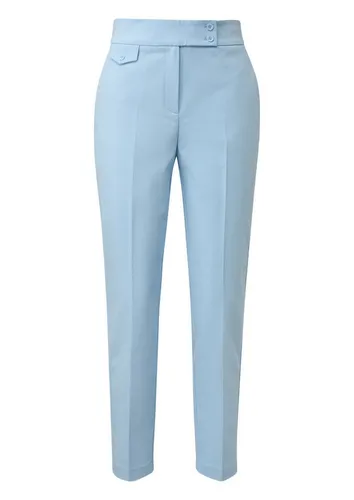 s.Oliver BLACK LABEL Anzughose mit Bügelfalten in Blau - Größe 38 - Elegante Anzughose mit Bügelfalten für einen stilvollen Look. Hochwertige Materialien bieten Komfort und Pflegeleichtigkeit. Ideal für den Alltag oder besondere Anlässe.