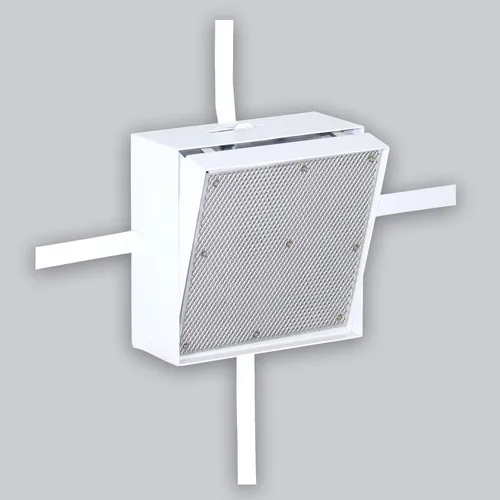 Kipp-Putztür L 220 x 220 mm, Edelstahl weiß – Flexibel und unauffällig - Kipp-Putztür für saubere Wartungsöffnungen – einfach zu bedienen mit Kippmechanismus und individuell anpassbarer Oberfläche. Ideal für Kamine und Holzöfen, passt sich harmonisch an Ihre Wandgestaltung an.