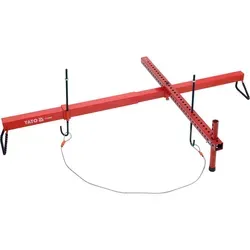 YATO YT-55567 Motoraufhängungsträger - Professioneller Motoraufhängungsträger für Wartung und Reparatur von Fahrzeugen. Hohe Tragfähigkeit von 320 kg, verstellbar von 90 bis 160 cm. Ideal für präzise Arbeiten in Werkstätten.