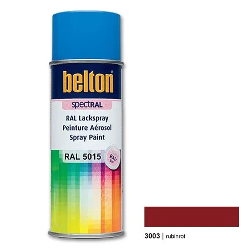  Belton Ral Spray 3003 rubinrot 400 ml Sprühdose hochglanz 13,63€/L