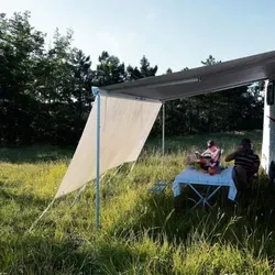 Thule View Blocker Front Vorderwand, 380 cm - Markisen Vorder- & Seitenwände, wasserdichtes PVC-Tuch für optimalen Wetterschutz, einfach zu montieren und flexibel einstellbar für besten Komfort.