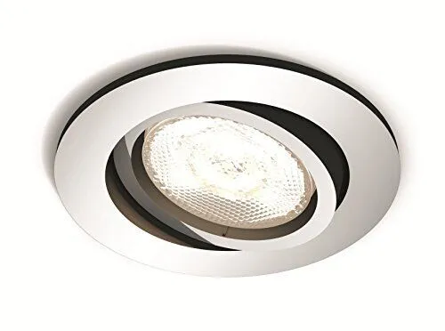 Philips 5020111P0 A++ to A, myLiving LED Einbauspot Shellbark Rund Warmglow, 500